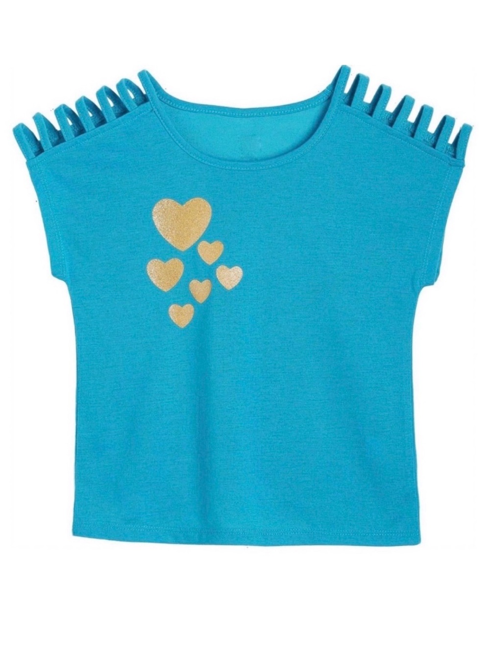 ๐ New Baby & Toddler Girl Size 12 Months Glitter Heart Active Top